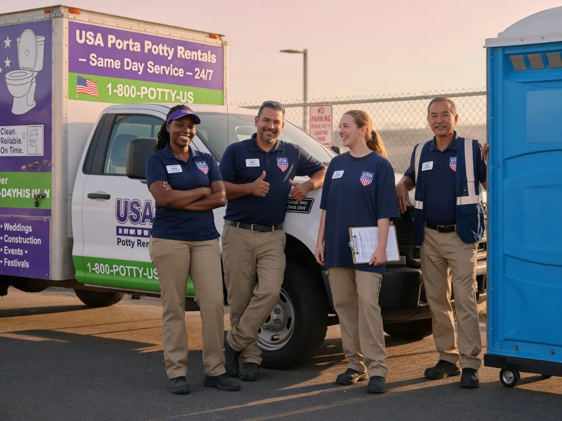 Porta Potty Rental company in Porter Ranch, CA